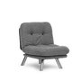 Atelier Del Sofa Misa Small Solo - Sofá cama de 1 plaza - Gris claro